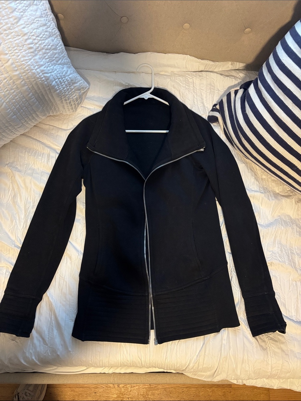 lululemon athletica Black Zip-Up Jacket